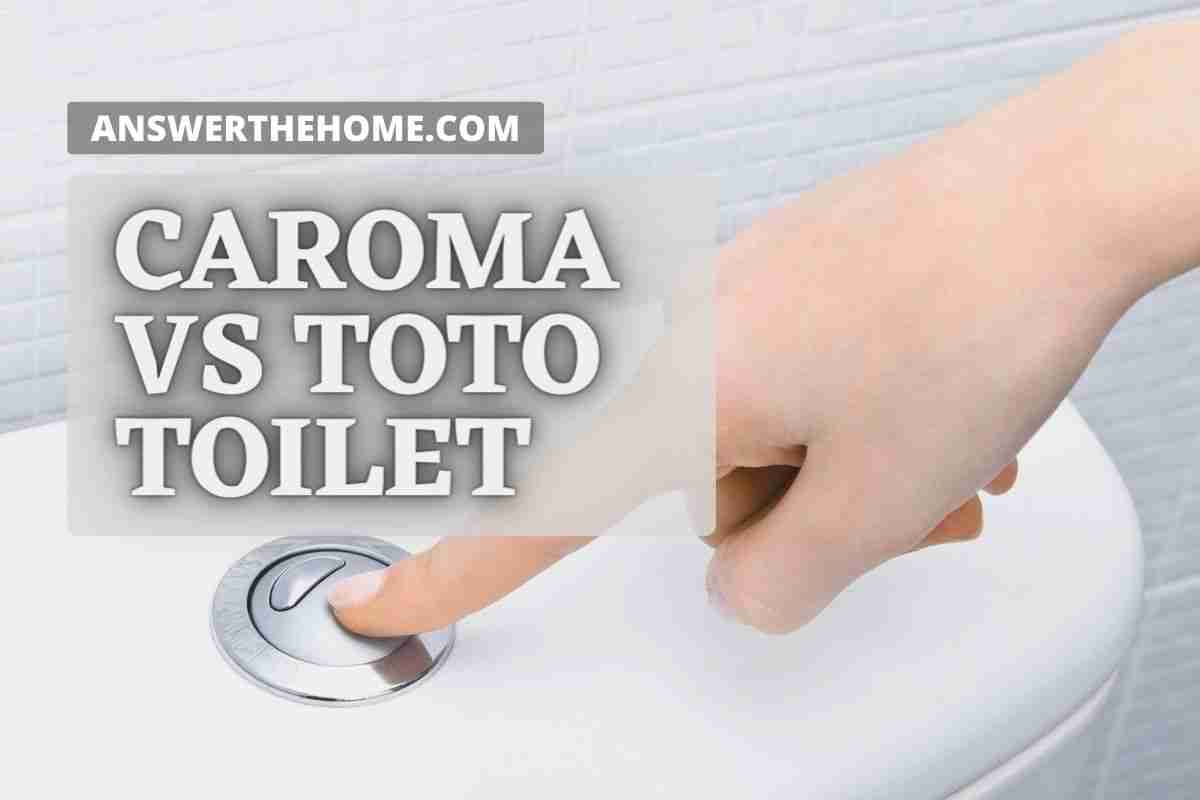 Caroma Vs Toto