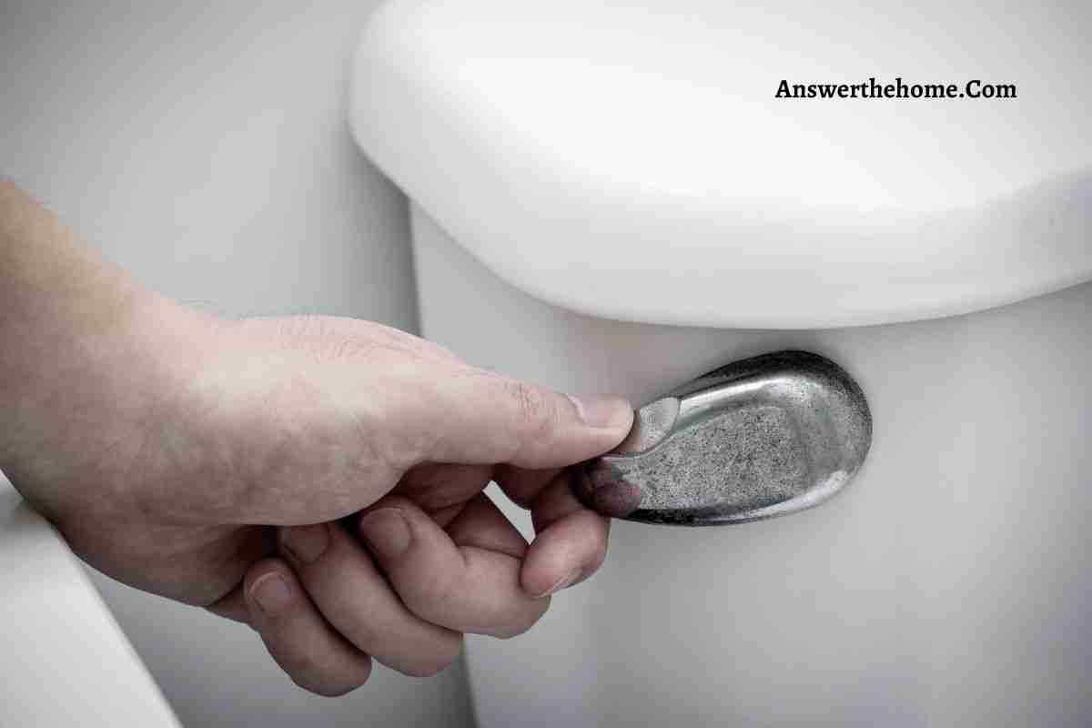 Toilet Handle Hard to Push Down