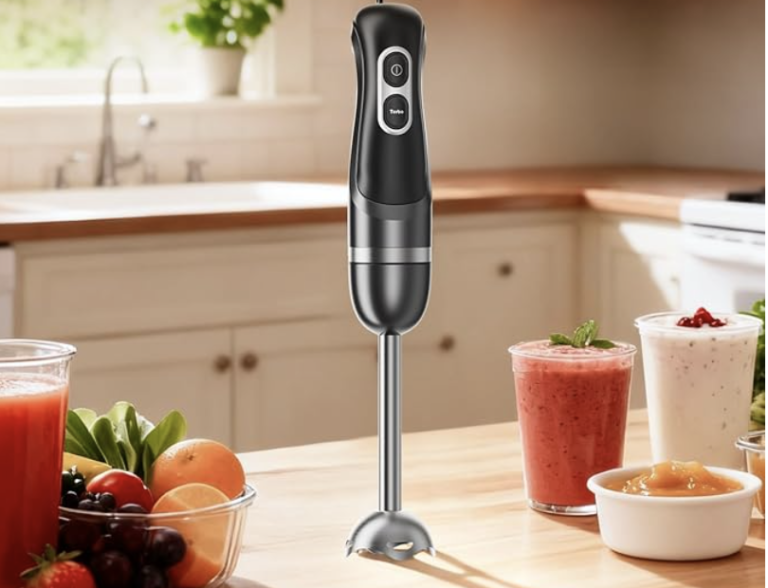 Chefman Immersion Stick Hand Blender: Quick And Easy Blending