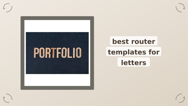 Best Router Templates for Letters 2026: A Curated Guide to Sign-Making Jigs